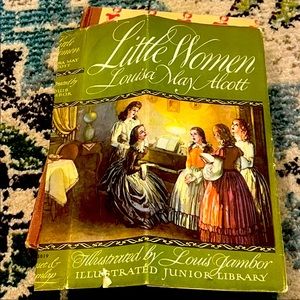 ☃️ Little Women, Alcott, 1947 Edition, Grosset & Dunlap Publishers